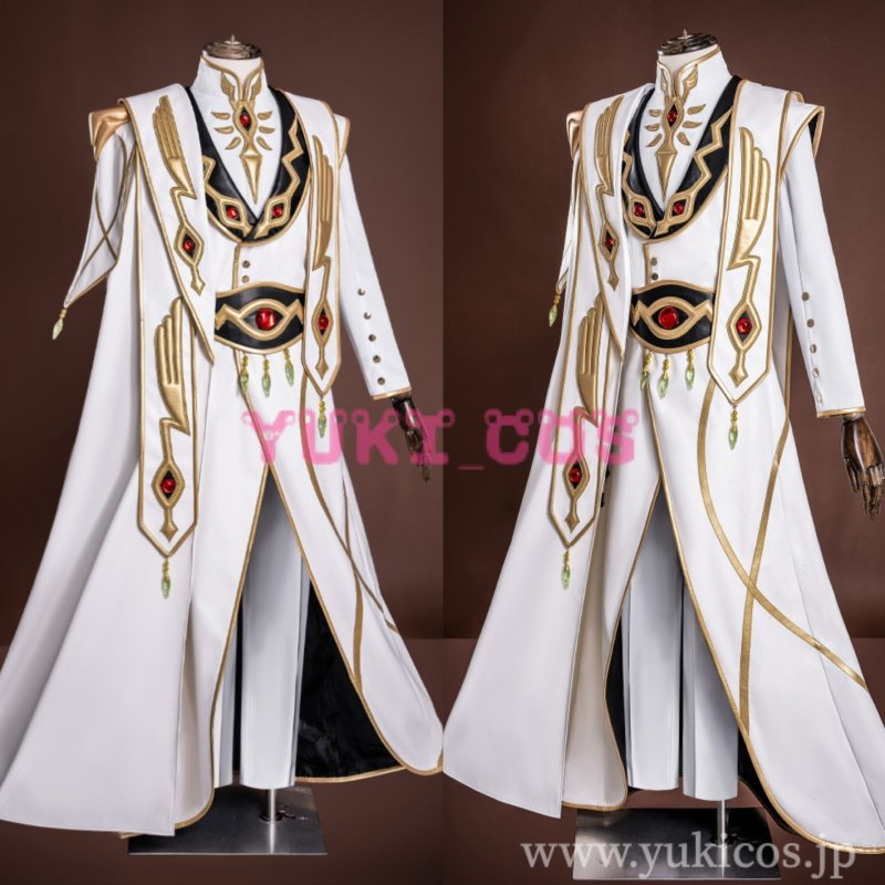 画像3: コードギアス 反逆のルルーシュ ルルーシュ・ランペルージ 皇帝 コスプレ衣装 送料無料 (3)