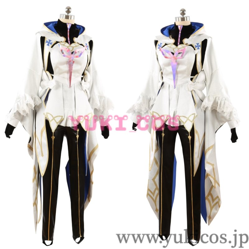 画像3: Fate/Grand Order FGO プロトマーリン レディ・アヴァロン 第1再臨 コスプレ衣装 送料無料 (3)