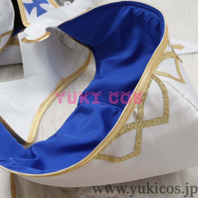 画像9: Fate/Grand Order FGO プロトマーリン レディ・アヴァロン 第1再臨 コスプレ衣装 送料無料 (9)