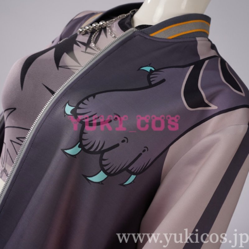 画像5: Vtuber ホロライブ Koganei Niko 虎金妃笑虎 こがねいにこ コスプレ衣装 送料無料 (5)