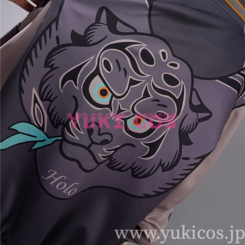 画像8: Vtuber ホロライブ Koganei Niko 虎金妃笑虎 こがねいにこ コスプレ衣装 送料無料 (8)