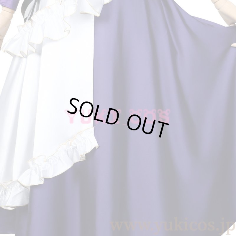 画像9: Vtuber　にじさんじEN　Meloco Kyoran　狂蘭メロコ　ポニーテール猫耳メイド　コスプレ衣装　送料無料 (9)