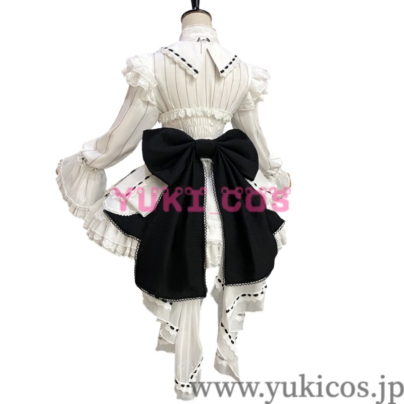 画像4: プロジェクトセカイ プロセカ 朽ちゆく花はやがてガチャ 痛いほどの夕暮れの中 東雲絵名 不図の落花 化けの花 コスプレ衣装 送料無料 (4)