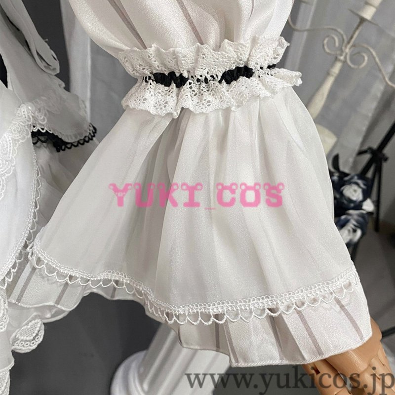 画像7: プロジェクトセカイ プロセカ 朽ちゆく花はやがてガチャ 痛いほどの夕暮れの中 東雲絵名 不図の落花 化けの花 コスプレ衣装 送料無料 (7)