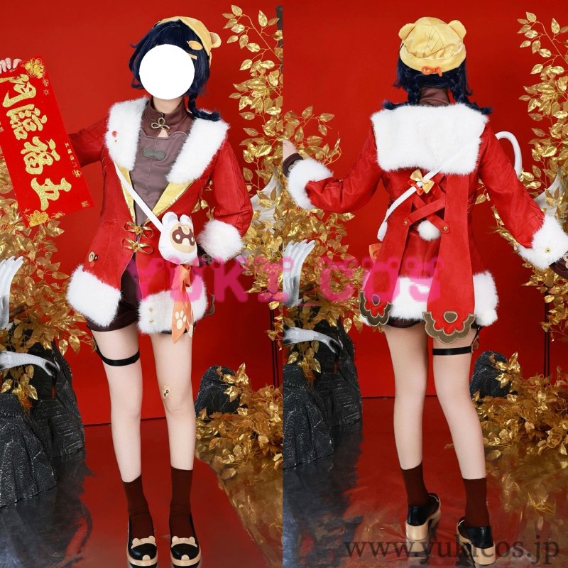 画像13: 原神 げんしん 香菱 大つごもりの歓声 コスプレ衣装 送料無料 (13)