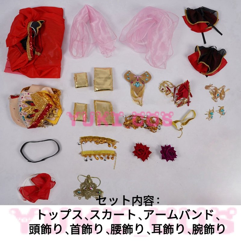 画像2: バーチャルYouTuber  Vtuber  ホロライブ パイパイ仮面でどうかしらん?  How about Paipai Mask? 宝鐘マリン コスプレ衣装 送料無料 (2)