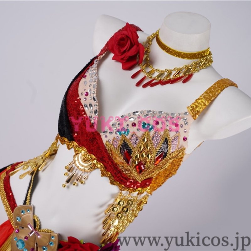 画像4: バーチャルYouTuber  Vtuber  ホロライブ パイパイ仮面でどうかしらん?  How about Paipai Mask? 宝鐘マリン コスプレ衣装 送料無料 (4)