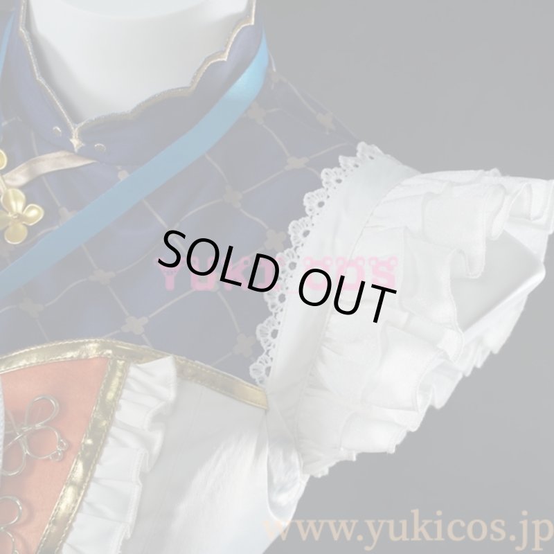 画像4: バーチャルYouTuber 　Vtuber　ホロライブ　白上フブキ　レトロ風喫茶衣装　コスプレ衣装　送料無料 (4)