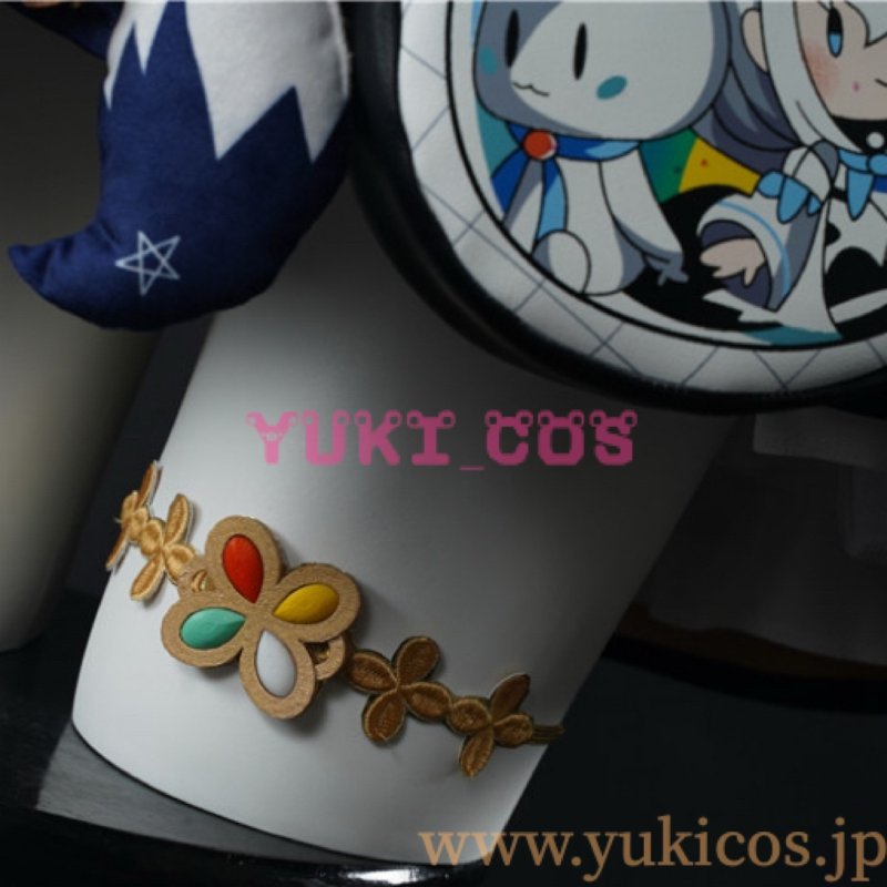 画像7: バーチャルYouTuber  Vtuber ホロライブ 白上フブキ レトロ風喫茶衣装 コスプレ衣装 送料無料 (7)