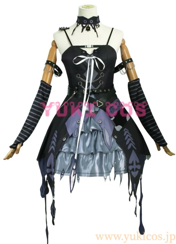 画像5: バーチャルYouTuber  Vtuber ホロライブEN シオリ・ノヴェラ Shiori Novella 初期 コスプレ衣装 送料無料 (5)