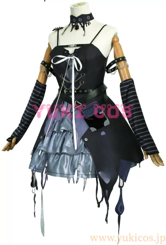 画像7: バーチャルYouTuber  Vtuber ホロライブEN シオリ・ノヴェラ Shiori Novella 初期 コスプレ衣装 送料無料 (7)