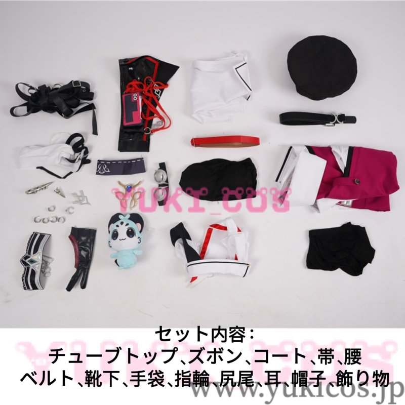 画像2: バーチャルYouTuber  Vtuber ホロライブEN ラオーラ・パンテーラ Raora Panthera 初期 コスプレ衣装 送料無料 (2)