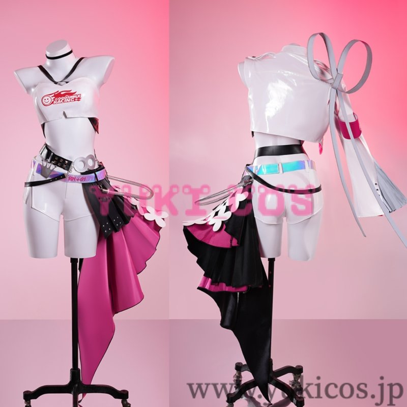 画像4: VOCALOID 初音ミク レーシングミク 2025 コスプレ衣装 送料無料 (4)