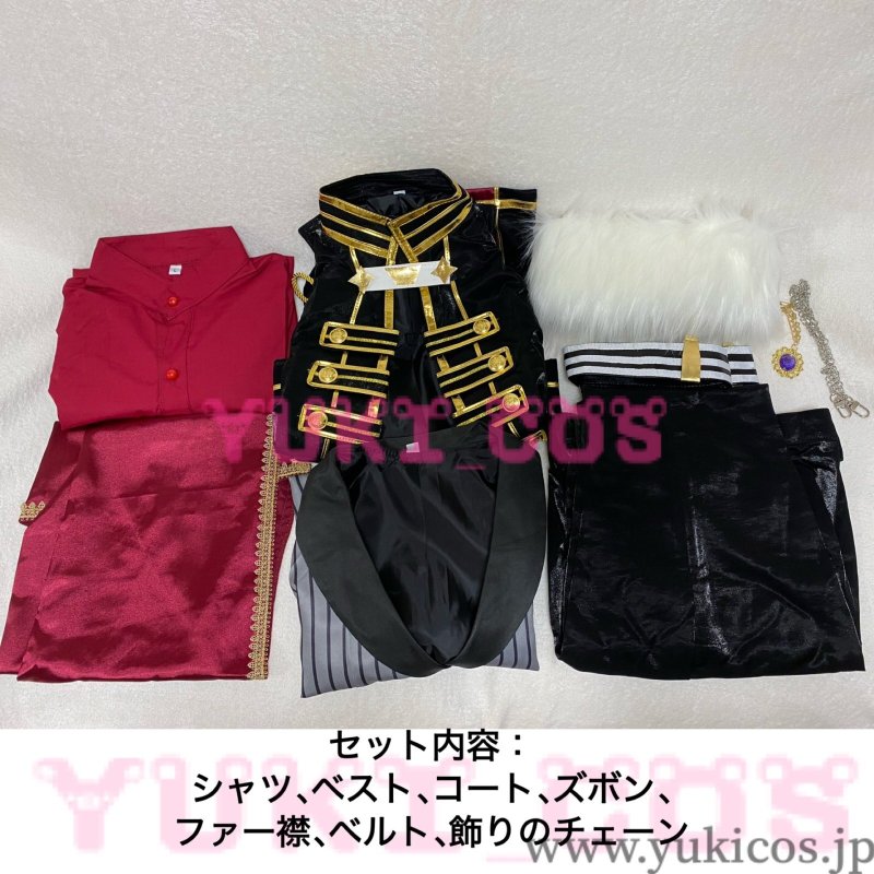 画像2: バーチャルYouTuber にじさんじ vtuber 葛葉 貴族衣装 コスプレ衣装 送料無料 (2)