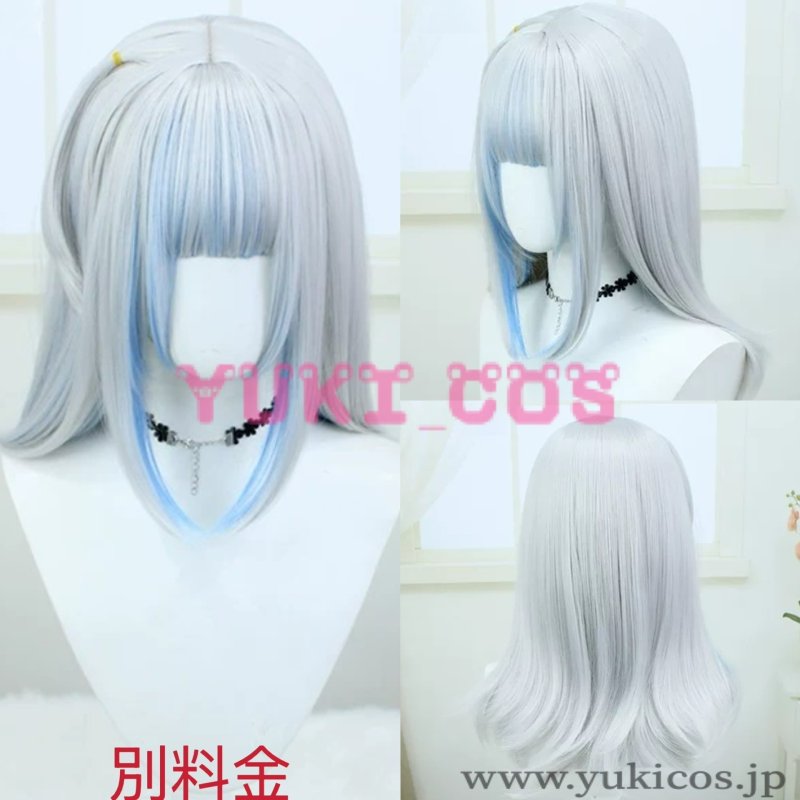 画像7: バーチャルYouTuber Vtuber ホロライブ  Gawr Gura がうるぐら 制服衣装 コスプレ衣装 送料無料 (7)