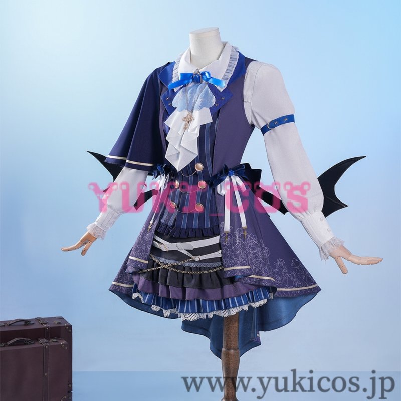 画像4: バーチャルYouTuber Vtuber にじさんじ 東雪蓮 あずませれん ハロウィン コスプレ衣装 送料無料 (4)