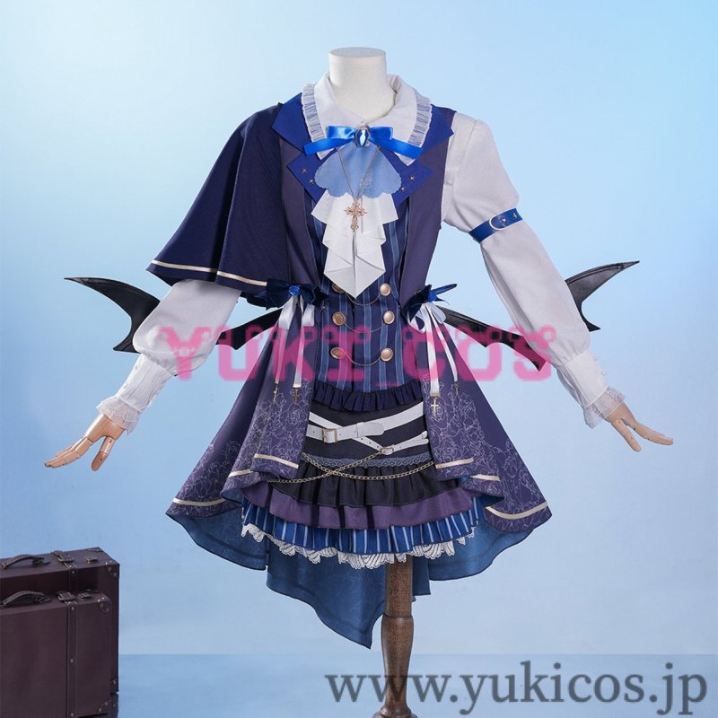 画像1: バーチャルYouTuber　Vtuber にじさんじ　東雪蓮　あずませれん　ハロウィン　コスプレ衣装　送料無料 (1)