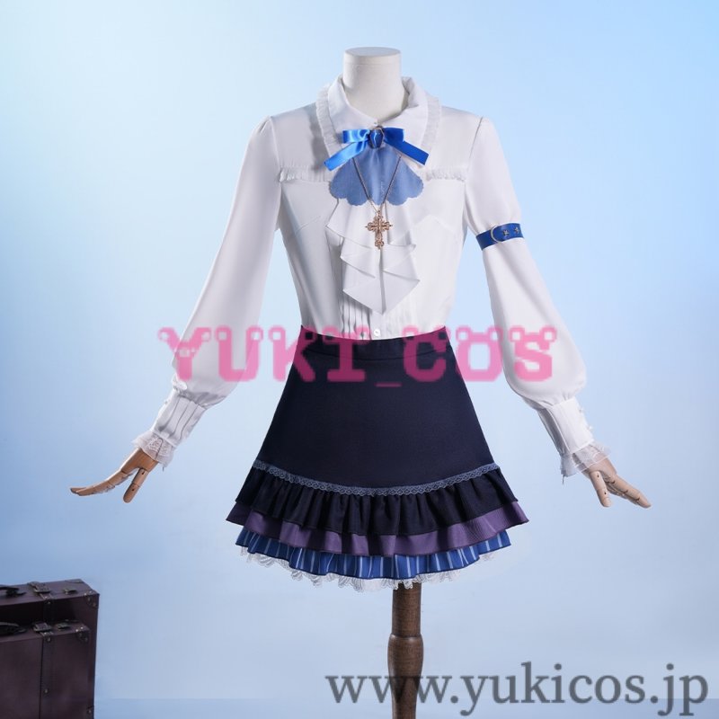 画像5: バーチャルYouTuber Vtuber にじさんじ 東雪蓮 あずませれん ハロウィン コスプレ衣装 送料無料 (5)