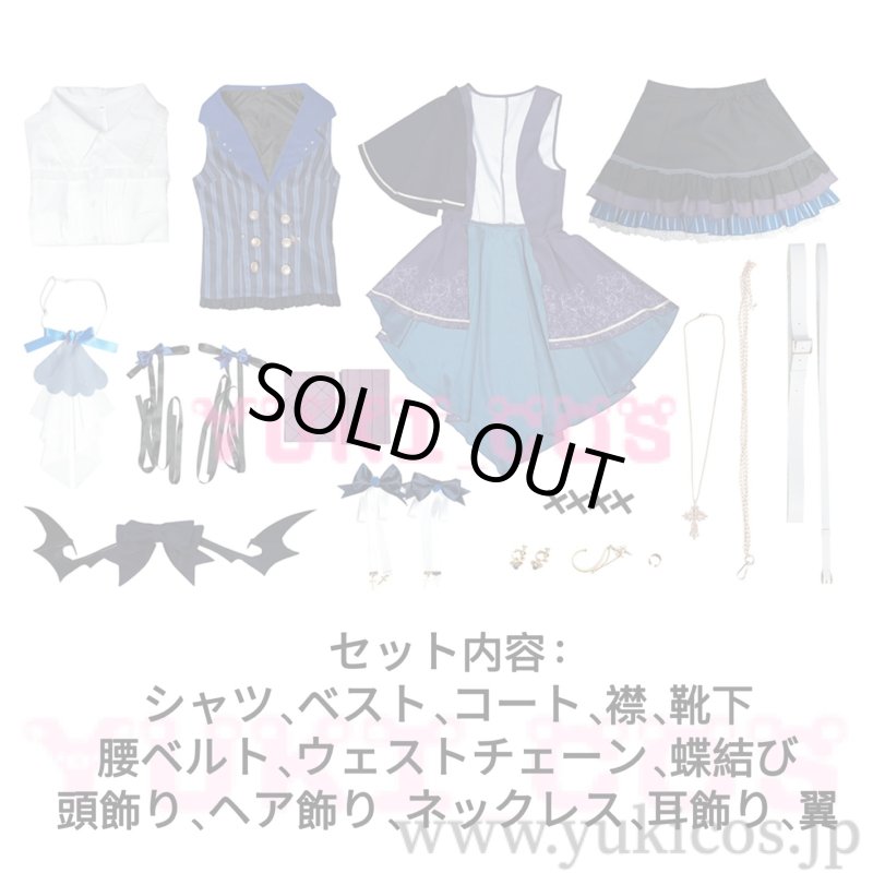 画像2: バーチャルYouTuber　Vtuber にじさんじ　東雪蓮　あずませれん　ハロウィン　コスプレ衣装　送料無料 (2)