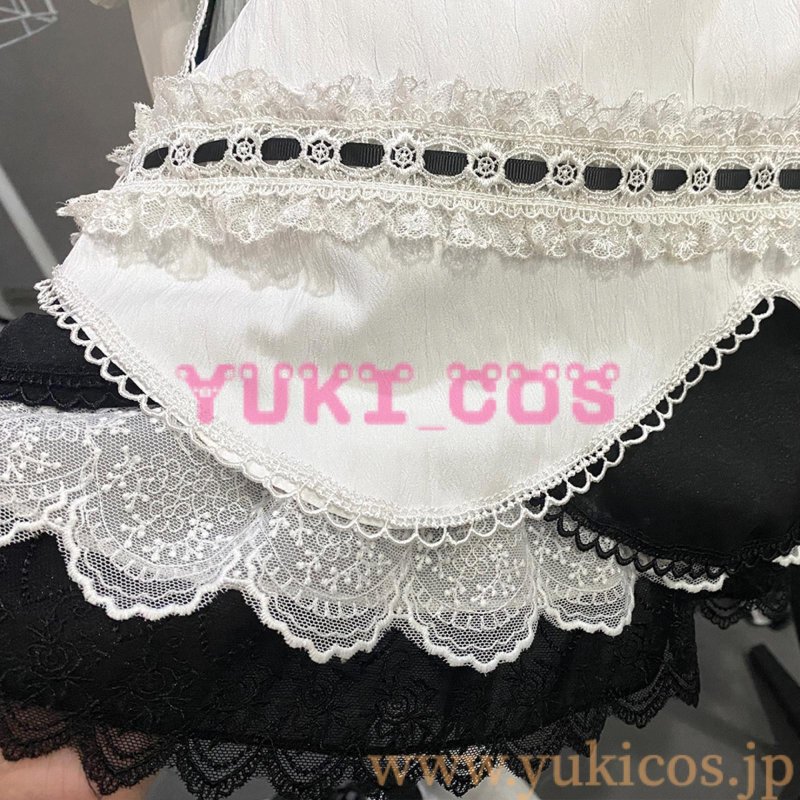 画像9: プロジェクトセカイ プロセカ 荊棘の道は何処へ 本気のイカ焼きを味わって 朝比奈まふゆ 化けの花 コスプレ衣装 送料無料 (9)