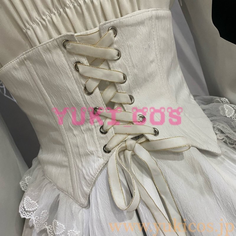 画像10: プロジェクトセカイ プロセカ 荊棘の道は何処へ 本気のイカ焼きを味わって 朝比奈まふゆ 化けの花 コスプレ衣装 送料無料 (10)