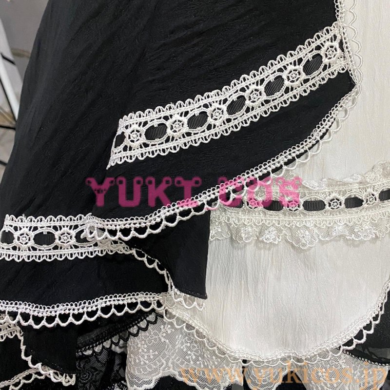 画像8: プロジェクトセカイ プロセカ 荊棘の道は何処へ 本気のイカ焼きを味わって 朝比奈まふゆ 化けの花 コスプレ衣装 送料無料 (8)