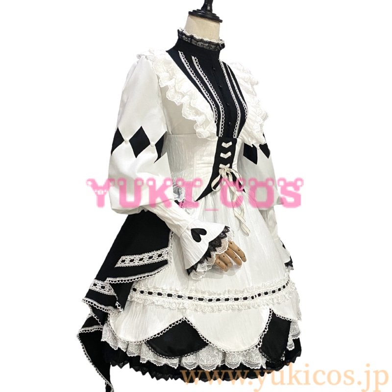 画像4: プロジェクトセカイ プロセカ 荊棘の道は何処へ 本気のイカ焼きを味わって 朝比奈まふゆ 化けの花 コスプレ衣装 送料無料 (4)