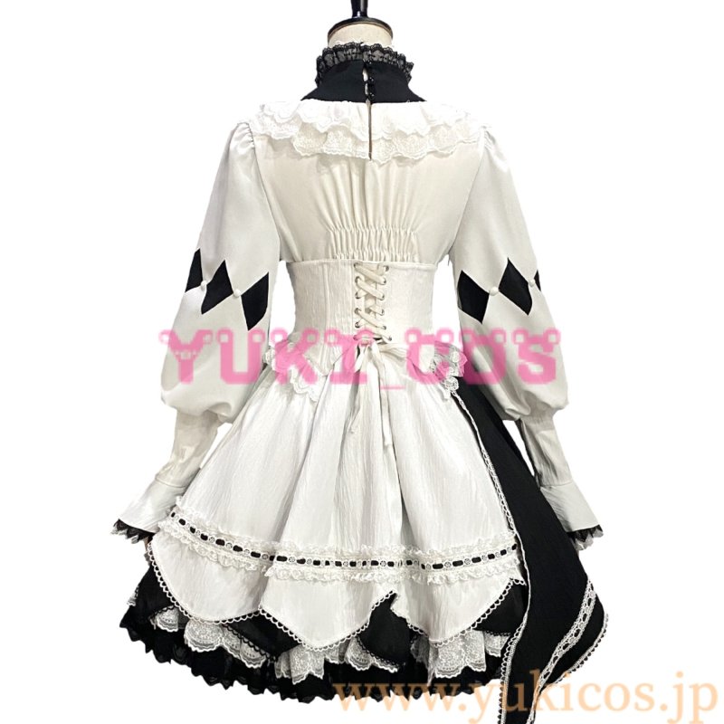 画像3: プロジェクトセカイ プロセカ 荊棘の道は何処へ 本気のイカ焼きを味わって 朝比奈まふゆ 化けの花 コスプレ衣装 送料無料 (3)