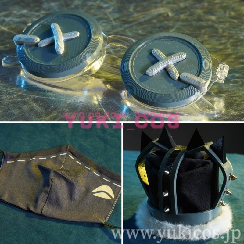 画像11: Identity V アイデンティティV  第五人格 サンリオ 納棺師 Aesop Carl コスプレ衣装 送料無料 (11)