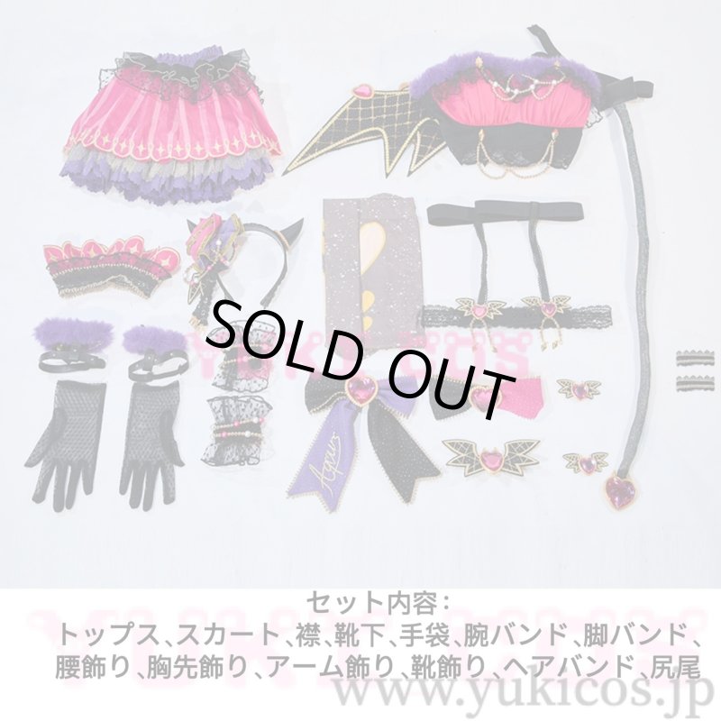 画像2: ラブライブ!　スクールアイドルフェスティバル　Aqours　小悪魔　津島善子　コスプレ衣装　送料無料 (2)