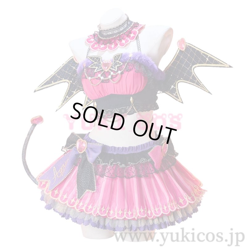 画像4: ラブライブ!　スクールアイドルフェスティバル　Aqours　小悪魔　津島善子　コスプレ衣装　送料無料 (4)