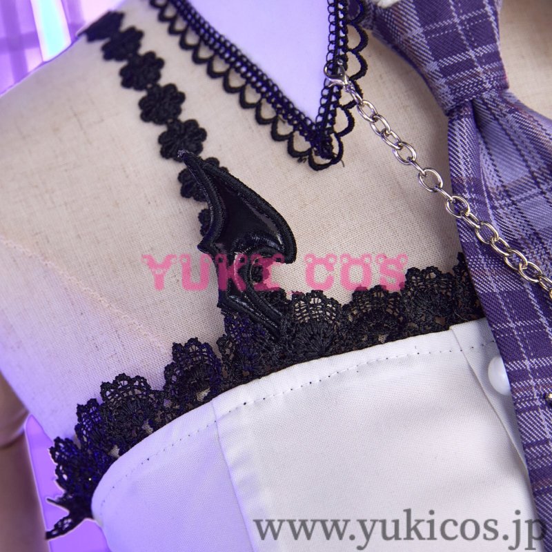 画像9: 原神 げんしん Cafe in Seoul Fischl  フィッシュル コスプレ衣装 送料無料 (9)