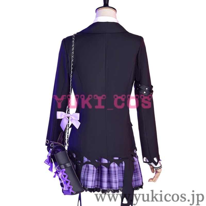 画像3: 原神 げんしん Cafe in Seoul Fischl  フィッシュル コスプレ衣装 送料無料 (3)