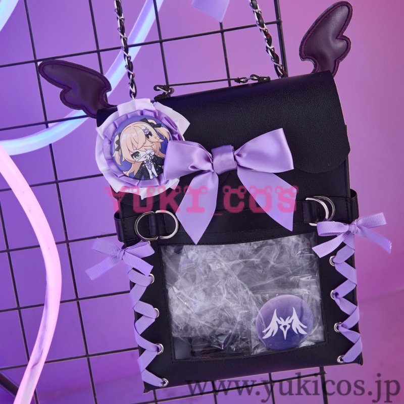 画像15: 原神 げんしん Cafe in Seoul Fischl  フィッシュル コスプレ衣装 送料無料 (15)