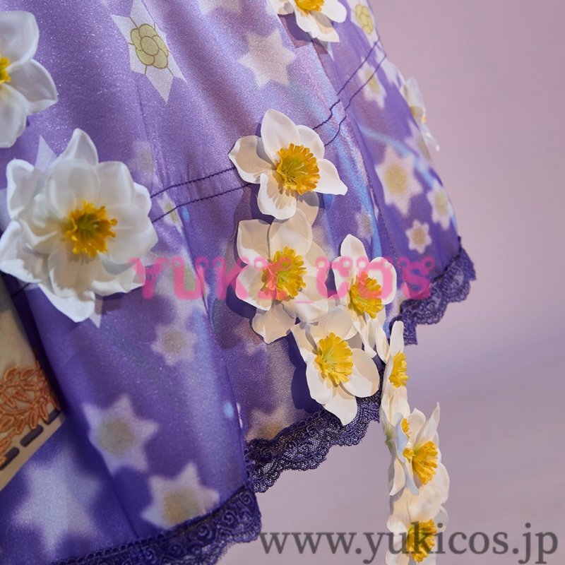 画像9: プロジェクトセカイ プロセカ 光差すキャンバスガチャ 諦めたくないから 東雲絵名 ナーシサス・ペインタードレス コスプレ衣装 送料無料 (9)