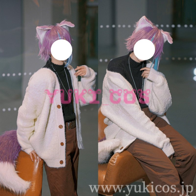 画像8: プロジェクトセカイ プロセカ 掘り出し物発見! 神代類  特訓前 コスプレ衣装 送料無料 (8)