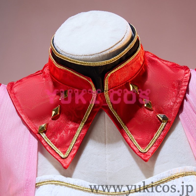 画像5: 縁結びの妖狐ちゃん 塗山紅紅 トサン・ココ 金羽華裳 コスプレ衣装 送料無料 (5)