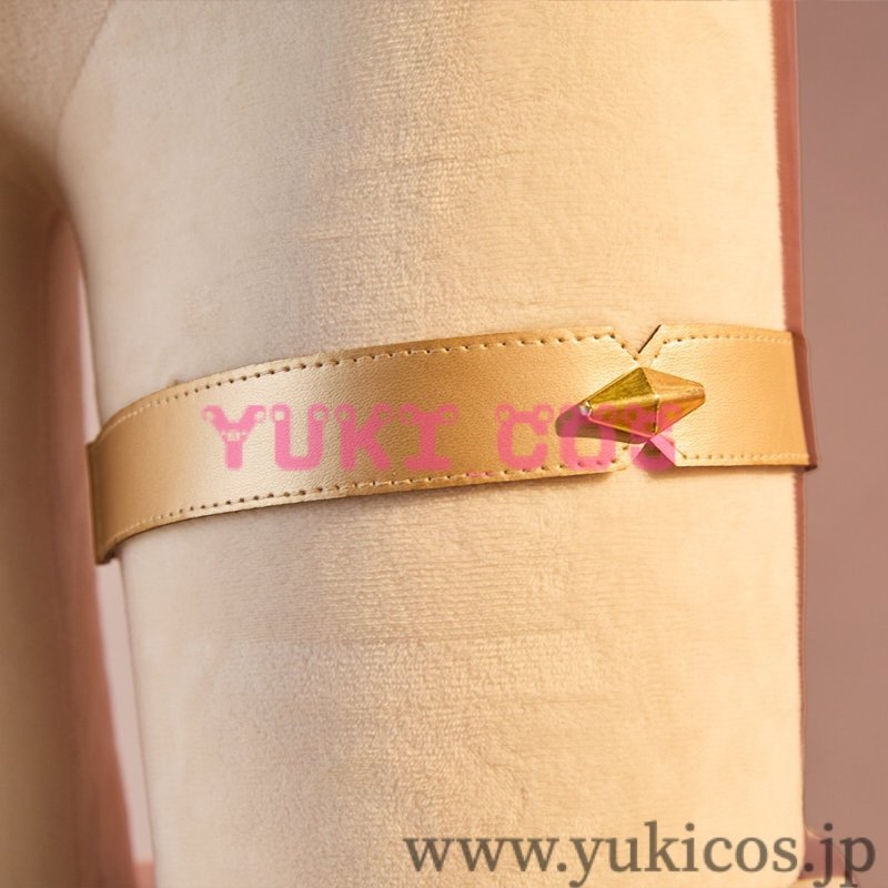 画像9: 縁結びの妖狐ちゃん 塗山紅紅 トサン・ココ 金羽華裳 コスプレ衣装 送料無料 (9)