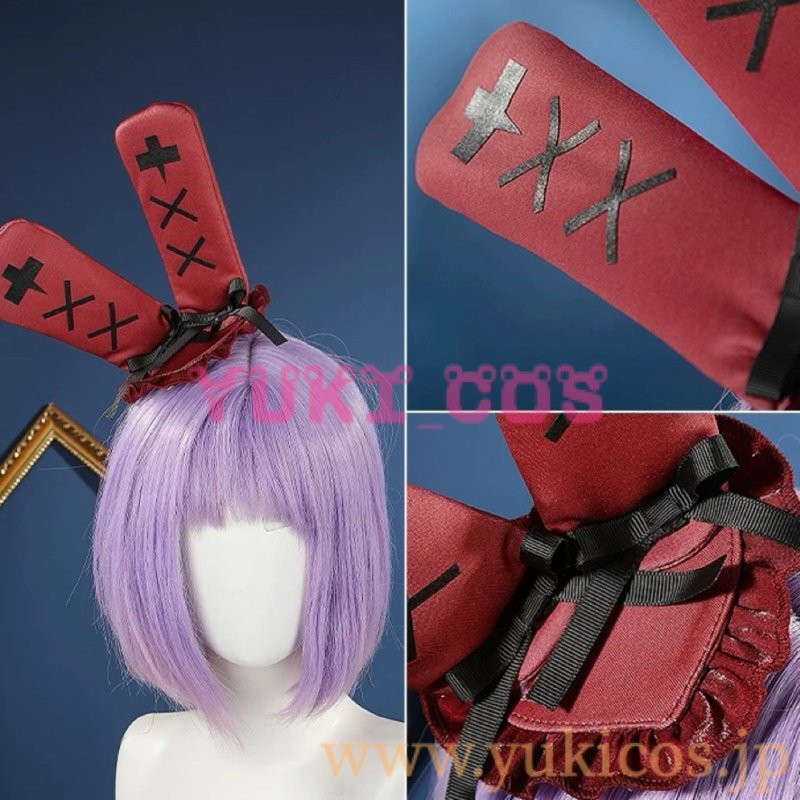 画像14: バーチャルYouTuber Vtuber 推しの子 魔界ノりりむ まかいのりりむ サインはB コスプレ衣装 送料無料 (14)