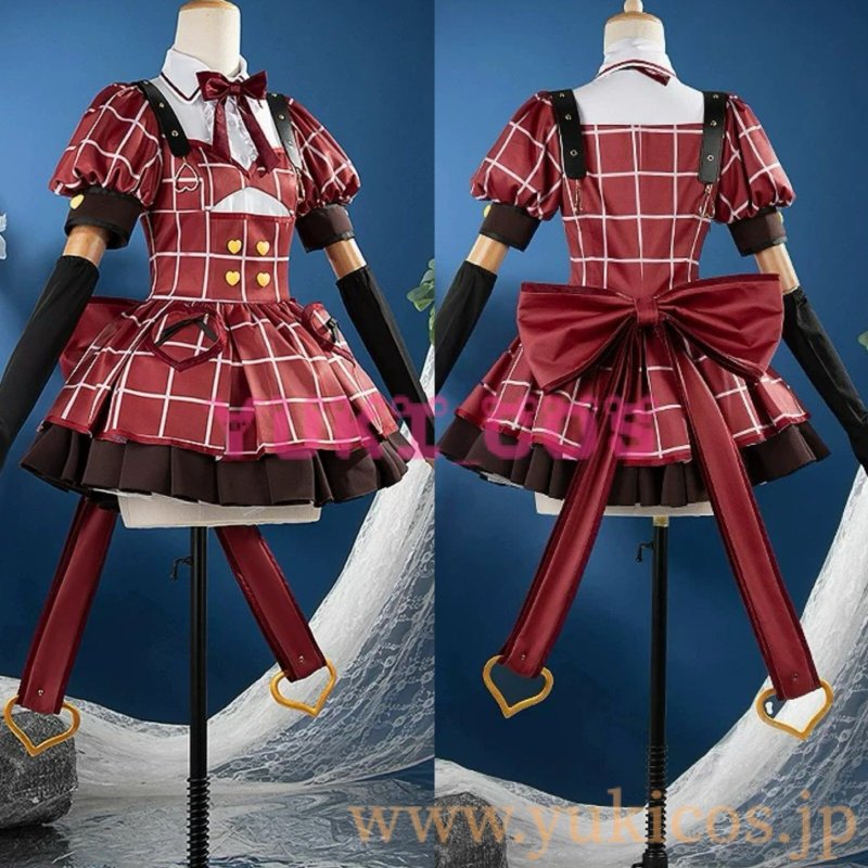 画像3: バーチャルYouTuber Vtuber 推しの子 魔界ノりりむ まかいのりりむ サインはB コスプレ衣装 送料無料 (3)