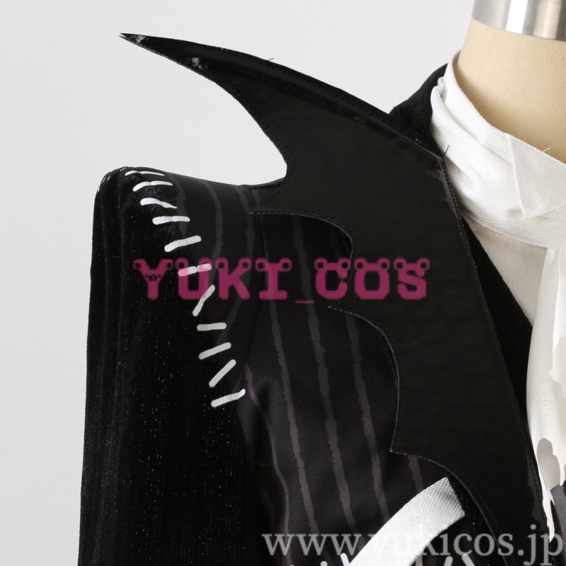 画像5: ツイステッドワンダーランド ツイステ Lost in the Book with Tim Burton's The Nightmare Before Christmas 始まりのハロウィン ナイトメアハロウィン2024 Skully J Graves スカリー・J・グレイブス スカリー Skully  コスプレ衣装 送料無料 (5)