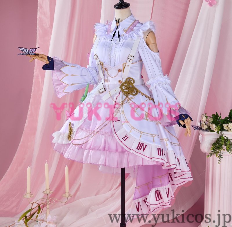 画像4: プロジェクトセカイ カラフルステージ!feat. 初音ミク プロセカ PJSK 25時、ナイトコードで 暁山瑞希 あきやまみずき Trail of Butterflies  三周年限定衣装  コスプレ衣装 送料無料 (4)