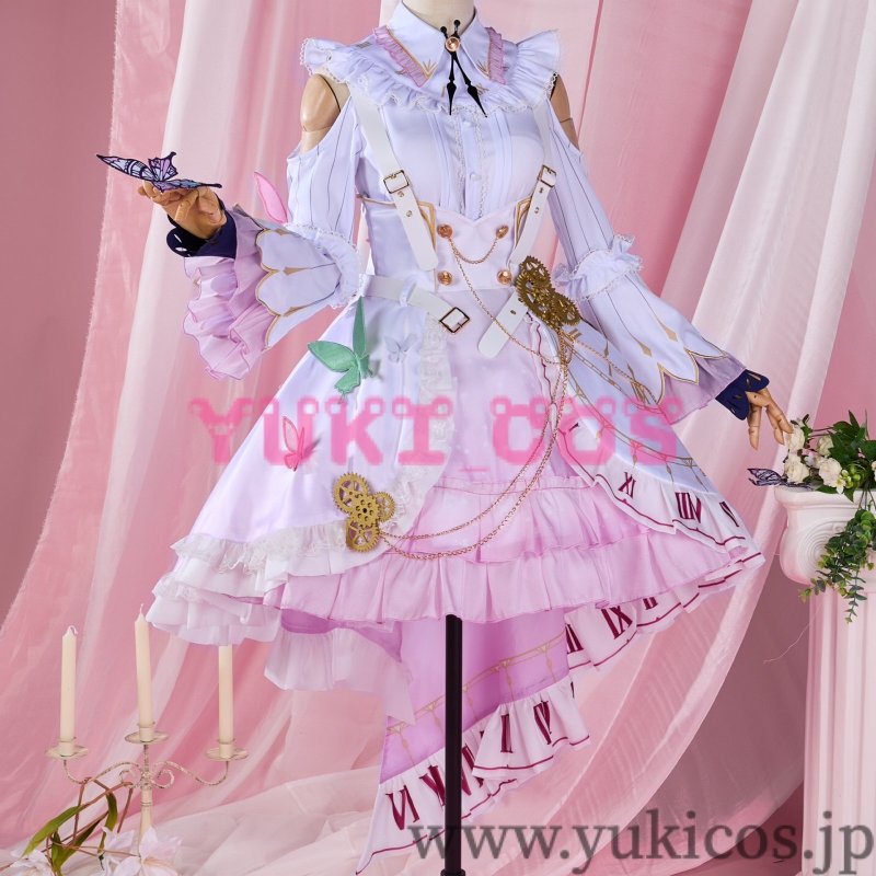 画像3: プロジェクトセカイ カラフルステージ!feat. 初音ミク プロセカ PJSK 25時、ナイトコードで 暁山瑞希 あきやまみずき Trail of Butterflies  三周年限定衣装  コスプレ衣装 送料無料 (3)