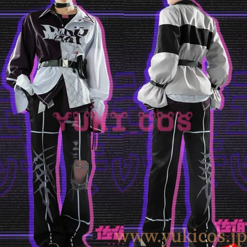 画像3: Vtuber にじさんじ 佐伯イッテツ さいきいってつ コスプレ衣装 送料無料 (3)