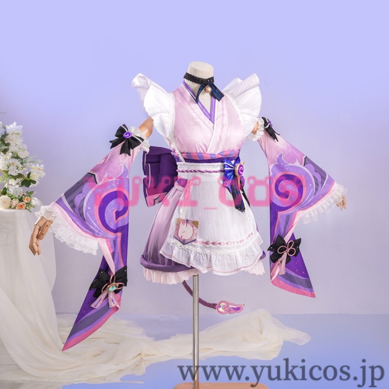 画像4: 原神 げんしん 夢見月瑞希 みずきゆめみづき コスプレ衣装 送料無料 (4)