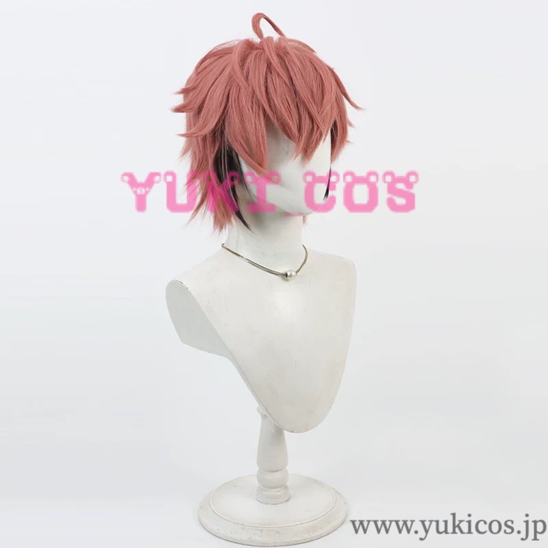 画像3: Vtuberにじさんじ 赤城ウェン あかぎうぇん Akagi Wen コスプレウィッグ 送料無料 (3)