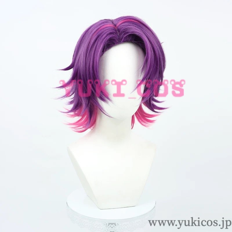 画像2: Vtuber にじさんじ 渡会雲雀 わたらいひばり コスプレウィッグ 送料無料 (2)