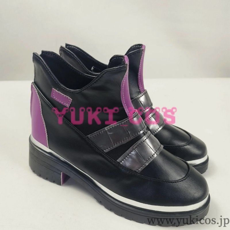 画像3: Vtuberにじさんじ ROF-MAO 2nd Anniversary ふわみなと 不破湊 コスプレ靴 送料無料 (3)