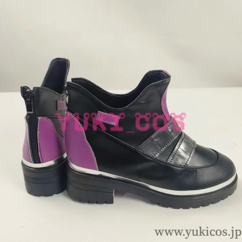 画像4: Vtuberにじさんじ ROF-MAO 2nd Anniversary ふわみなと 不破湊 コスプレ靴 送料無料 (4)