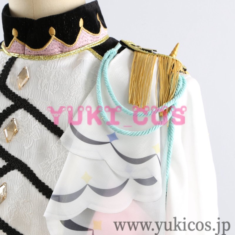 画像9: あんさんぶるスターズ! あんスタ Special for Princess! スペシャル・フォー・プリンセス エスプリ 夢見るユニコーンの王子さま エス カンナ ユメ ライカ 冴霧笑主  花群冬芽 名都神無  宝丈萊香  コスプレ衣装 送料無料 (9)